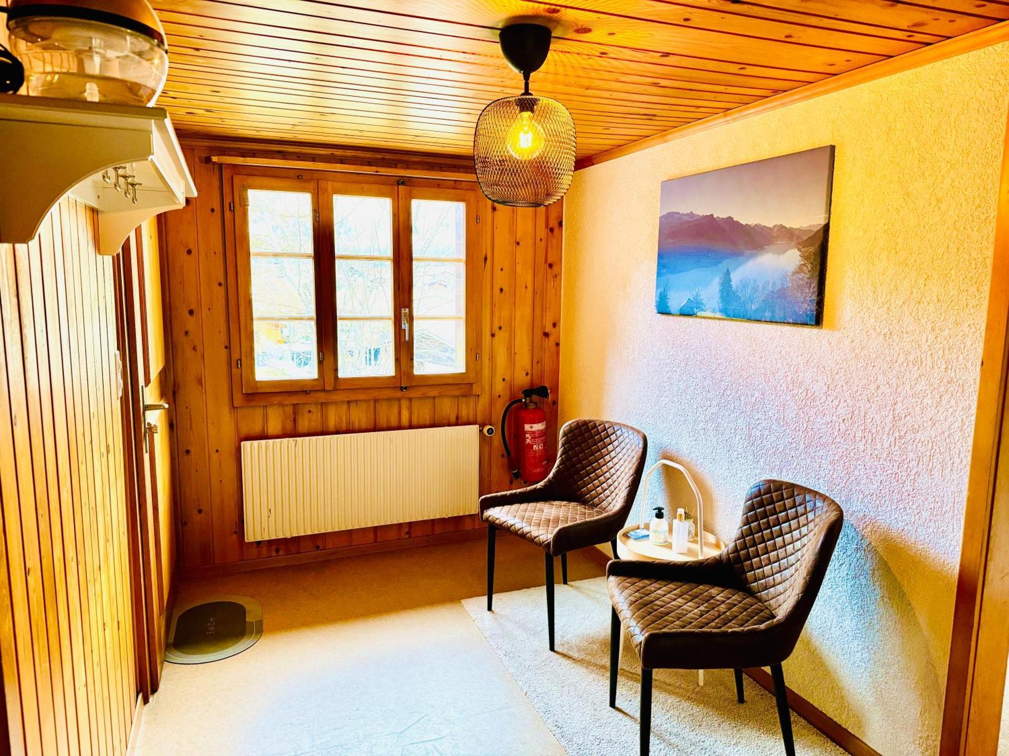 Cozy Apartment In Vintage House In Kandersteg Eksteriør bilde