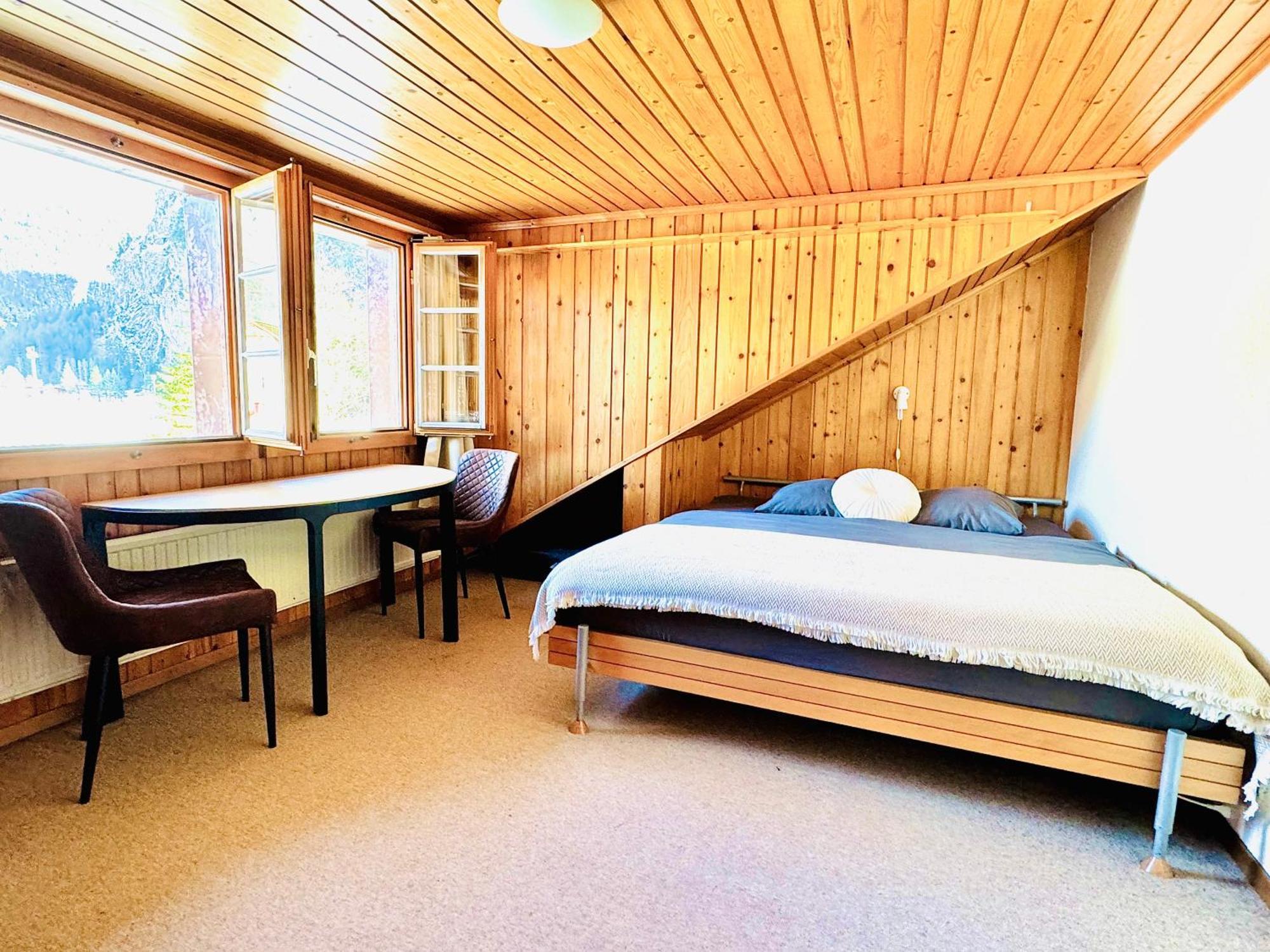 Cozy Apartment In Vintage House In Kandersteg Eksteriør bilde